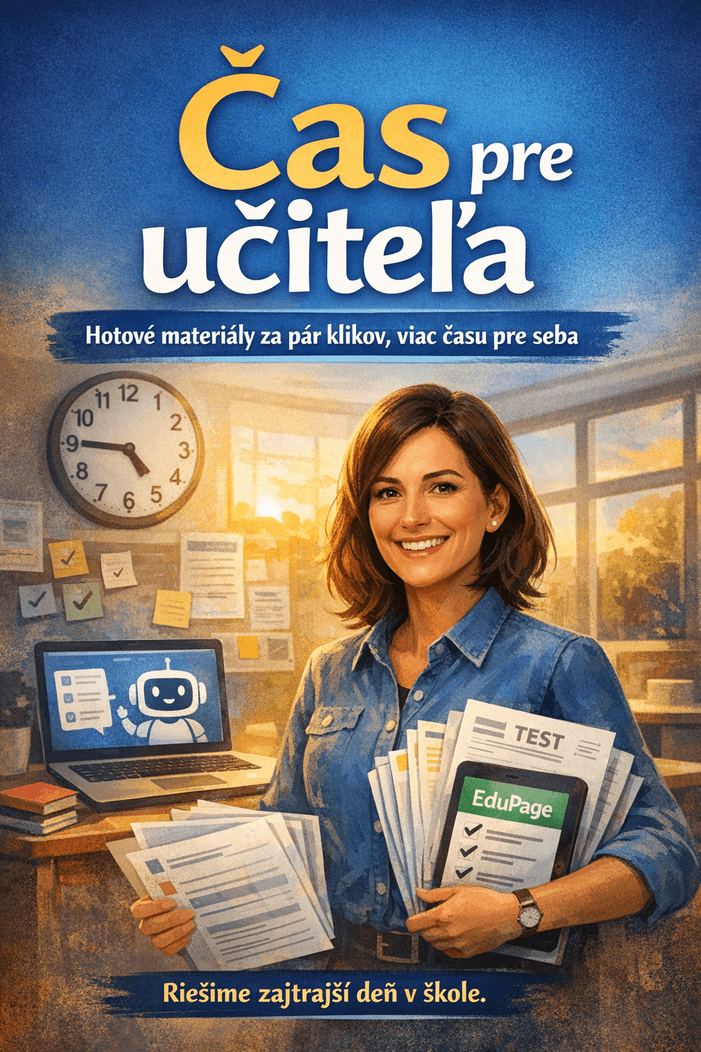 AI Asistent Učiteľa - E-book Titulka
